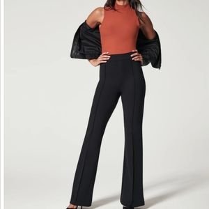 Spanx  pbp hi rise flare/ classic black pants/ NWT